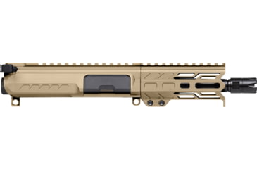 Image of CMMG 9mm Banshee Fixed Ejector Upper Group Receiver, 5in, 1-10 Twist, 1/2 X 28 TPI, 13.7in, Coyote Tan, 99B160F-CT