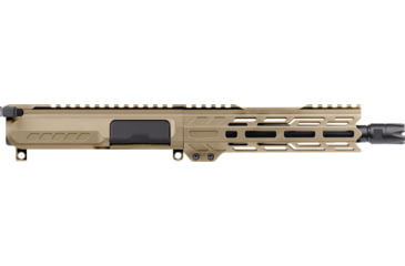 Image of CMMG 9mm Banshee Fixed Ejector Upper Group Receiver, 8in, 1-10 Twist, 1/2 X 28 TPI, 16.5in, Coyote Tan, 99B9A0F-CT