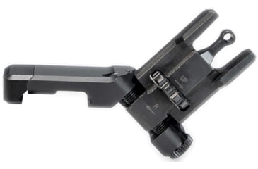 Image of Ultradyne C2 Folding Front Offset Sight - Aperture, Black, UD10009