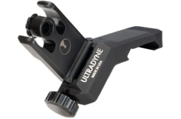Image of Ultradyne C2 Folding Rear Offset Sight, Black, UD10007