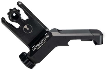 Image of Ultradyne C2 Folding Rear Offset Sight, Black, UD10007