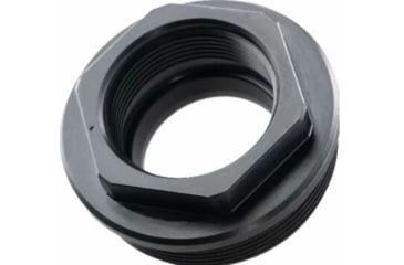 Image of CMMG ZEROED B Dapter HUB Mount, 1.375x24 HUB, Nitride, Black, 11DB024