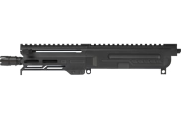Image of CMMG DISSENT Upper Receiver, 5.7x28mm, 6.5in, 1-9 Twist, 1/2x28 Thread, Zeroed Linear Compensator, Armor Black, 57BA8AE-AB