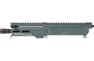 Image of CMMG DISSENT Upper Receiver, 5.7x28mm, 6.5in, 1-9 Twist, 1/2x28 Thread, Zeroed Linear Compensator, Charcoal Green, 57BA8AE-CG