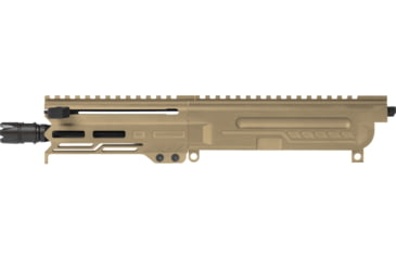 Image of CMMG DISSENT Upper Receiver, 5.7x28mm, 6.5in, 1-9 Twist, 1/2x28 Thread, Zeroed Linear Compensator, Coyote Tan, 57BA8AE-CT