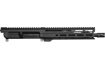 Image of CMMG DISSENT Upper Receiver, Mk4, 5.56x45mm NATO, 10.5in, 1-7 Twist, 1/2x28 Thread, Zeroed Blast Compensator, Armor Black, 55B8D86-AB