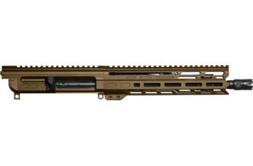 Image of CMMG DISSENT Upper Receiver, Mk4, 5.56x45mm NATO, 10.5in, 1-7 Twist, 1/2x28 Thread, Zeroed Blast Compensator, Midnight Bronze, 55B8D86-MB
