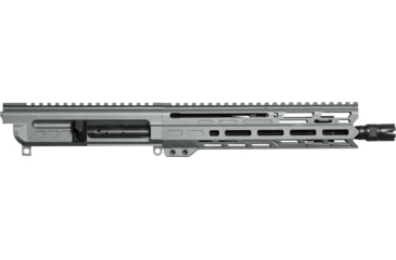 Image of CMMG DISSENT Upper Receiver, Mk4, 5.56x45mm NATO, 10.5in, 1-7 Twist, 1/2x28 Thread, Zeroed Blast Compensator, Tungsten, 55B8D86-TNG