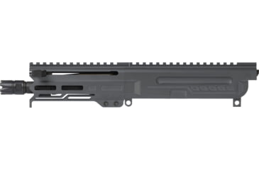 Image of CMMG DISSENT Upper Receiver, Mk4, 5.56x45mm NATO, 6.5in, 1-7 Twist, 1/2x28 Thread, Zeroed Blast Compensator, Sniper Grey, 55B9331-SG