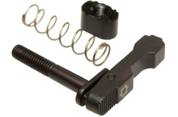 Image of CMMG, Inc AR15, Ambi Magazine Catch w/CMMG Logo, Mag Release Button and Spring, Black, 55AFFD4