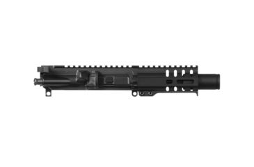 Image of CMMG, Inc Upper Receiver Group, BANSHEE 300, Mk4, .22 LR, 13.5 inch, 4.5 inch Barrel, RML4 M-LOK Handguard, 1/2-28, KAK Flash Can, Black, 22B5B60