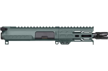 Image of CMMG MkG .45 ACP Banshee Fixed Ejection Upper Group Receiver, 5in, 1-16 Twist, 0.578x28 TPI, .750in, Charcoal Green, 45B570F-CG