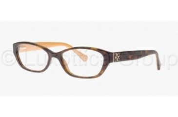 Image of Coach CECILIA HC6002 Progressive Prescription Eyeglasses 5055-4916 - Dark Tortoise 
