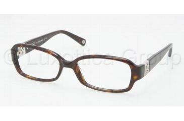Image of Coach GLORIA HC6007B Progressive Prescription Eyeglasses 5001-5216 - Dark Tortoise 