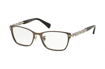 Image of Coach HC5065 Eyeglass Frames 9017-53 - Dark Silver / Black Frame