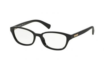 Image of Coach HC6067 Single Vision Prescription Eyeglasses 5002-50 - Black Frame