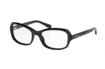 Image of Coach HC6097F Bifocal Prescription Eyeglasses 5002-53 - Black Frame