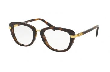 Image of Coach HC6106B Eyeglass Frames 5453-50 - Dark Tortoise/Gold Frame