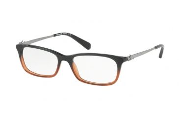 Image of Coach HC6110 Eyeglass Frames 5475-50 - Black Amber Glitter Gradient Frame