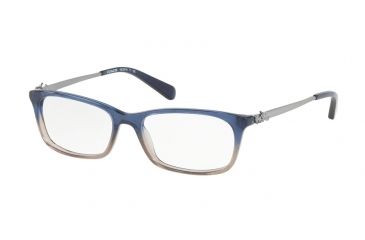 Image of Coach HC6110 Eyeglass Frames 5489-50 - Denim Taupe Glitter Gradient Frame