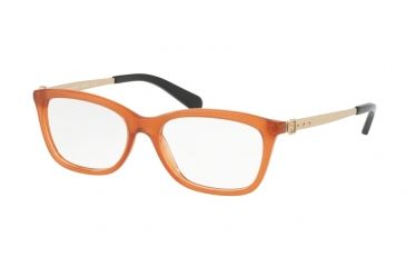 Image of Coach HC6114 Eyeglass Frames 5502-51 - Amber Frame, Demo Lenses