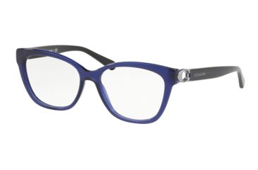 Image of Coach HC6120 Bifocal Prescription Eyeglasses, 52mm, Transparent Navy, HC6120-5110-52-BI