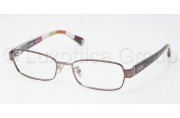 Image of Coach IRIS HC5003 Bifocal Prescription Eyeglasses 9027-5016 - Dark Brown 