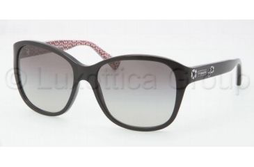 Image of Coach L009 KENDALL HC8017 Sunglasses 500211-5616 - Black Gray Gradient