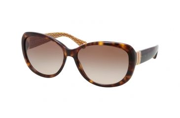Image of Coach L030 KERI HC8040B Single Vision Prescription Sunglasses HC8040B-503313-58 - Lens Diameter 58 mm, Frame Color Dark Tortoise