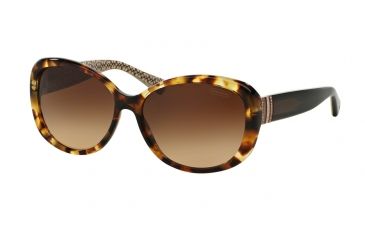 Image of Coach L030 KERI HC8040B Single Vision Prescription Sunglasses HC8040B-504713-58 - Lens Diameter 58 mm, Frame Color Spotty Tortoise