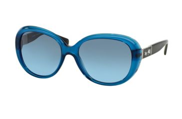 Image of Coach L094 CARTER HC8120 Sunglasses 525917-57 - , Grey Blue Gradient Lenses