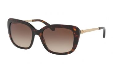 Image of Coach L1004 HC8229 Single Vision Prescription Sunglasses HC8229-548513-55 - Lens Diameter 55 mm, Frame Color Dark Tortoise