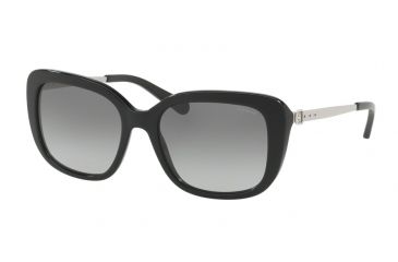 Image of Coach L1004 HC8229 Single Vision Prescription Sunglasses HC8229-550111-55 - Lens Diameter 55 mm, Frame Color Black