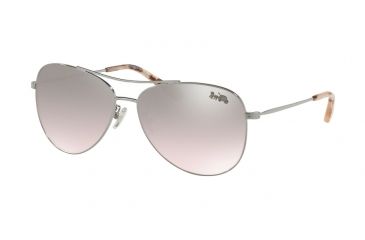 Image of Coach L1013 HC7079 Progressive Prescription Sunglasses, 58mm, Shiny Gunmetal, HC7079-93318Z-58-PRO