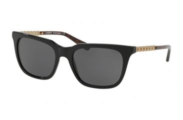 Image of Coach L1025 HC8236 Prescription Sunglasses, 56mm, Black, HC8236-500287-56-SV