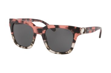 Image of Coach L1029 HC8240F Sunglasses 556087-52 - , Dark Gray Solid Lenses