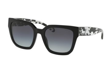 Image of Coach L1049 HC8249 Progressive Prescription Sunglasses, 53mm, Black, HC8249-50028G-53-PRO