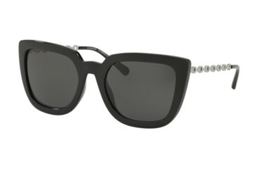Image of Coach L1064 HC8258U Prescription Sunglasses, 56mm, Black, HC8258U-500287-56-SV