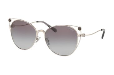 Image of Coach L1079 HC7096B Sunglasses 900111-58 - , Gray Gradient Lenses