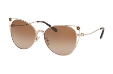 Image of Coach L1079 HC7096B Sunglasses 900513-58 - , Brown Gradient Lenses