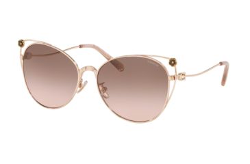 Image of Coach L1079 HC7096B Sunglasses 933111-58 - , Brown Rose Gradient Lenses