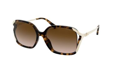 Image of Coach L1116 HC8280U Sunglasses 512013-57 - , Brown Gradient Lenses