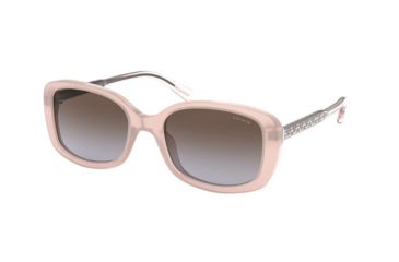 Image of Coach L1121 HC8278F Sunglasses 511368-55 - , Gray Gradient Lenses