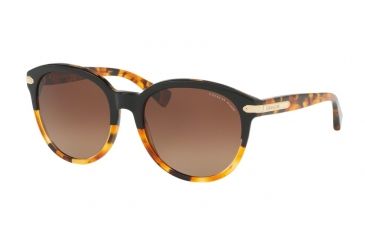 Image of Coach L554 HC8140F Progressive Prescription Sunglasses HC8140F-5438T5-55 - Lens Diameter 55 mm, Frame Color Black Tortoise/Tortoise