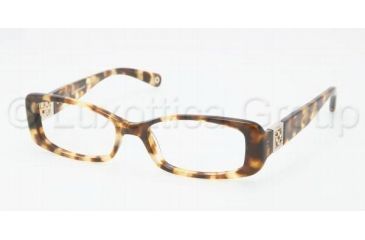 Image of Coach SAVANNAH HC6006B Progressive Prescription Eyeglasses 5045-5116 - Spotty Tortoise 