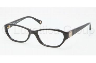 Image of Coach VIOLET HC6009 Single Vision Prescription Eyeglasses 5002-5016 - Black 
