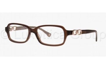 Image of Coach VIRGINIA HC6018 Progressive Prescription Eyeglasses 5033-5115 - Dark Tortoise 