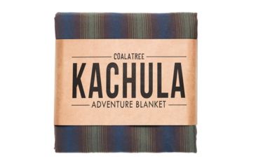 Image of Coalatree Azurite Meadow KachulaBlanket, Blue/ Green, 50 x 72 flat Blue-green-kachula