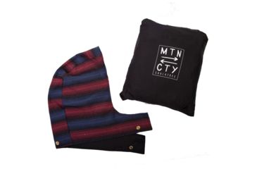 Image of Coalatree Desert Sunset KachulaBlanket, Red/ Blue, 50 x 72 flat RED-BLUE-KAC-BLANKET-v2
