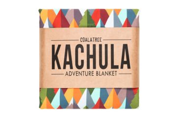 Image of Coalatree Grandview Kachula  Blanket, Red/Orange/Blue/Green, 50 x 72 flat Grandview-kachula